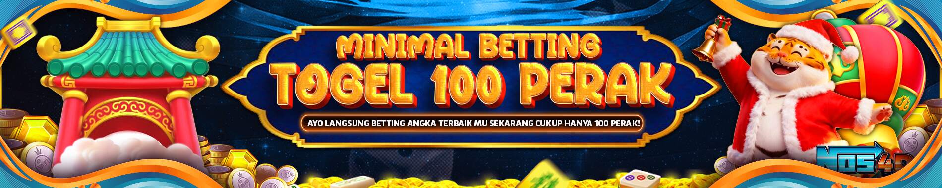 minimal betting togel 100 perak